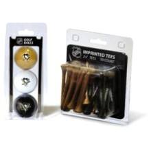 Front Large. Team Golf - Bundle 15299 Pittsburgh Penguins 3 Ball Golf and 50 Golf.