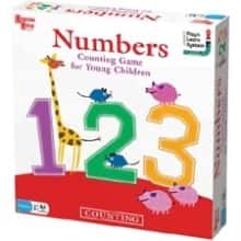 Front Large. University Games - 123 Numbers Counting Game.