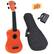 Front Large. Mahalo - Bundle Painted Soprano Ukulele.