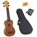 Front Standard. Mahalo - Bundle Deluxe Soprano Ukulele.