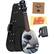 Front Large. Luna Guitar - Bundle Artistic Great Wave Soprano Ukulele.