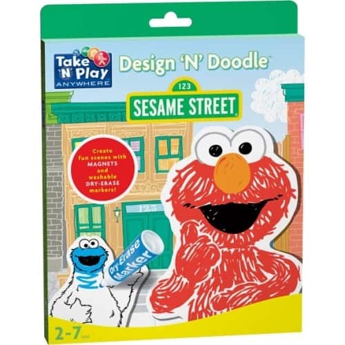 Front Standard. Patch Products - Design 'N' Doodle Sesame Street.