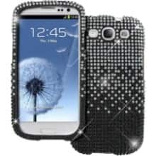 Front Large. Empire - Bling Diamante Case for Samsung Galaxy S3/ SIII.