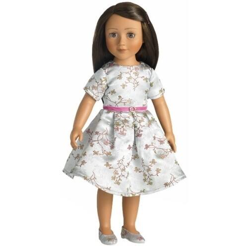 Front Standard. Carpatina - Julia - 18 inch Vinyl Doll by Carpatina.