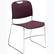 Front Standard. National Public Seating - Hi Tech 8500 Series Compact Stack Chair.