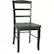 Front Large. Whitewood - International Concepts Ladder Back Dinning Chair.