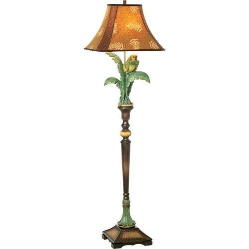 Tropical Parrot Floor Lamp 85 3926 81, Kathy Ireland Floor Lamps