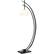 Front Standard. Pacific Coast - Orbit Floor Lamp- Black.
