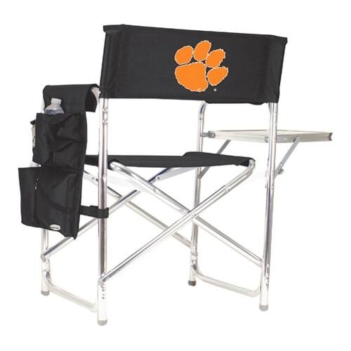 Front Standard. Picnic Time - Clemson University Sports Chair.