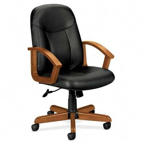 Front Standard. Basyx by HON - Mid-Back Chair.