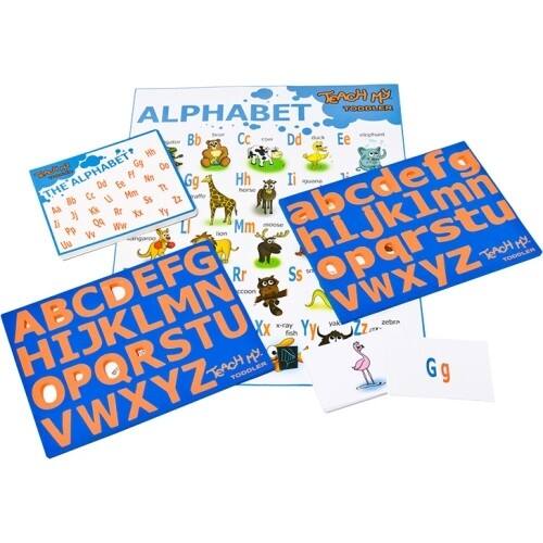 Front Standard. Teach My - Toddler - The Alphabet Flash Cards.