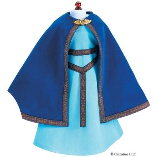 Front Standard. Carpatina - French Princess Medieval Dress.