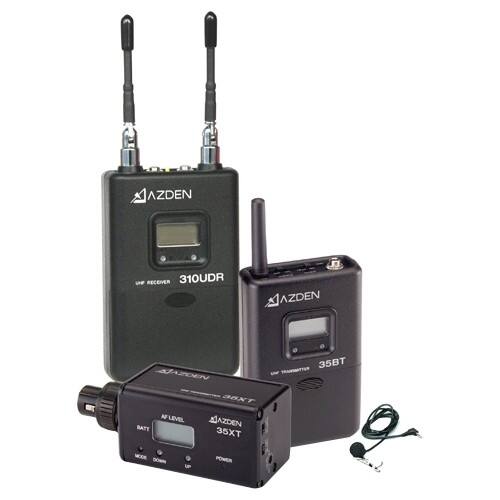 Front Standard. Azden - Wireless Microphone System.