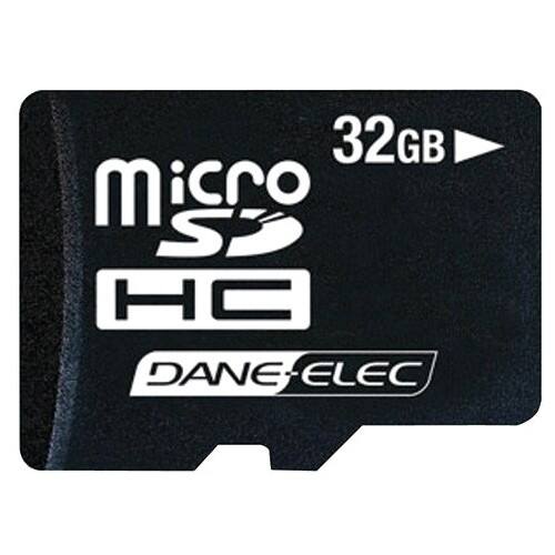 Front Standard. Dane-Elec - 32 GB microSD High Capacity (microSDHC) - 1 Card.