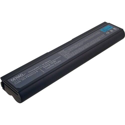 Front Standard. Denaq - Lithium Ion (Li-Ion) Notebook Battery.