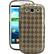 Front Standard. Fosmon - TPU Checker Design Skin Case for the Samsung Galaxy S3 / S III - Smoke.