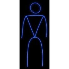 Front Large. Glowman - Glow Stick Costume.