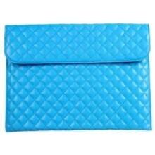 Front Large. E-Stand - Carrying Case (Pouch) for 10" iPad, Tablet PC - Blue.