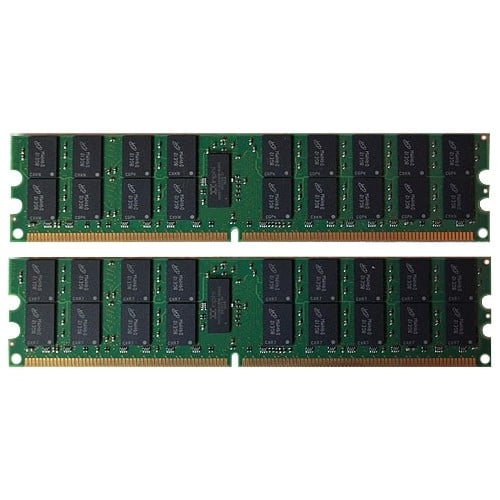 Front Standard. CMS - 2GB (2x1GB) Memory RAM dimm for Supermicro X6DAi-G2, X6DH3-G2, X6DH8-G2 Single Rank.