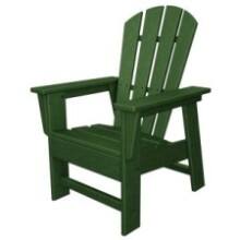 Front Large. Poly-Wood - Kids Casual Chair.