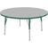 Front Large. ECR4KIDS - Adjustable Activity Table - Round 36".