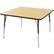 Front Large. ECR4KIDS - Adjustable Activity Table - Square 30" x 30".