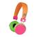 Front Standard. Merkury Innovations - Hi-Light Headphone - Green, Orange, Pink.