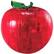 Front Large. Bepuzzled - 3D Crystal Puzzle - Apple (Red): 44 Pcs - Red.