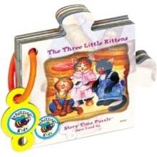 Front Large. Bepuzzled - Three Little Kittens Story Time Puzzle: 9 Pcs.
