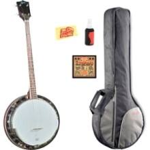 Front Large. Rover - Bundle Resonator 4-String Plectrum Banjo.