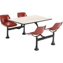Front Large. OFM - Cluster Table with Laminate Top - 24" x 48".