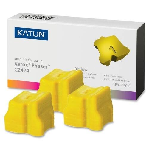Front Standard. Katun - Solid Ink Stick (108R006602, 108R00662) - Yellow.