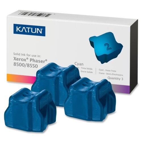 Front Standard. Katun - Solid Ink Stick (108R00669) - Cyan.