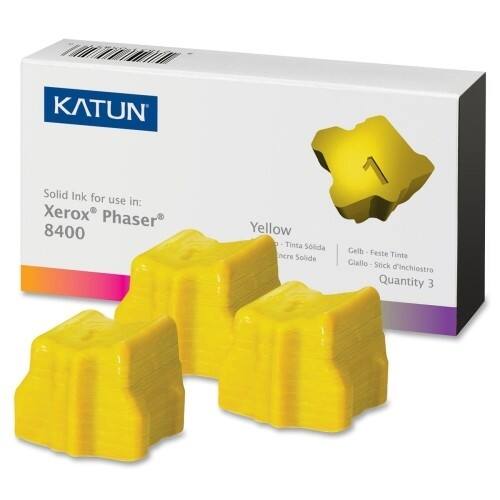Front Standard. Katun - Solid Ink Stick (108R00607) - Yellow.