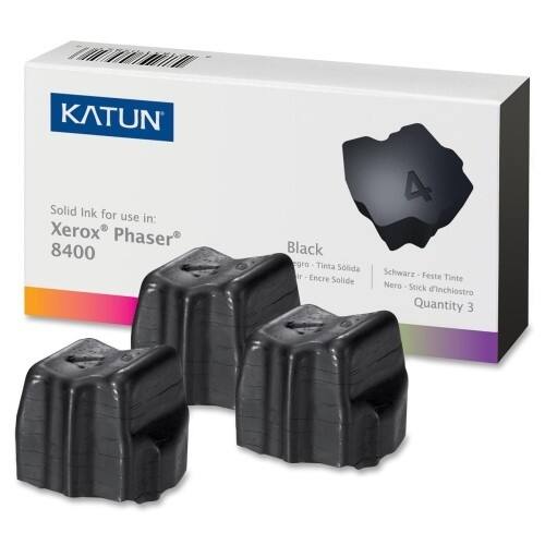 Front Standard. Katun - Solid Ink Stick (108R00604) - Black.