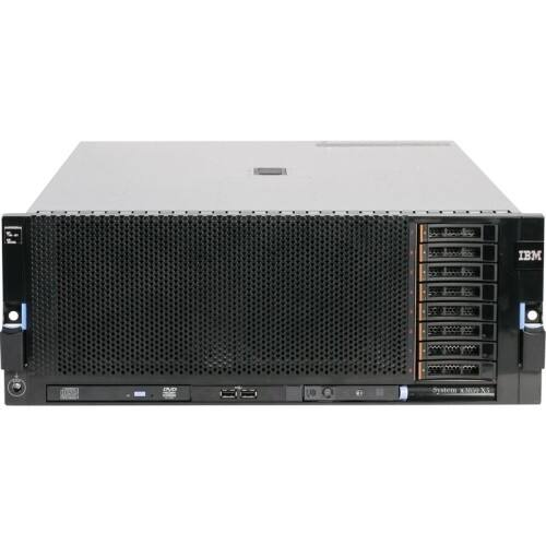 Front Standard. IBM - System x 4U Rack Server - 2 x Intel Xeon E7-4807 1.86 GHz - Stealth Black.