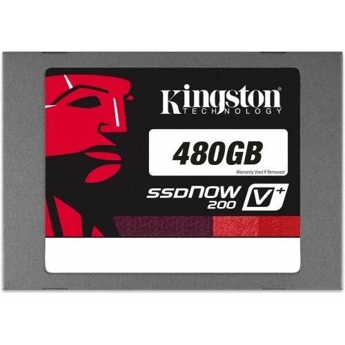 Front Standard. Kingston Technology - SSDNow V+200 480 GB 2.5" Internal Solid State Drive - 1 Pack.