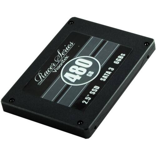 Front Standard. VisionTek - Racer Series 480GB Internal Serial ATA III Solid State Drive for Laptops.