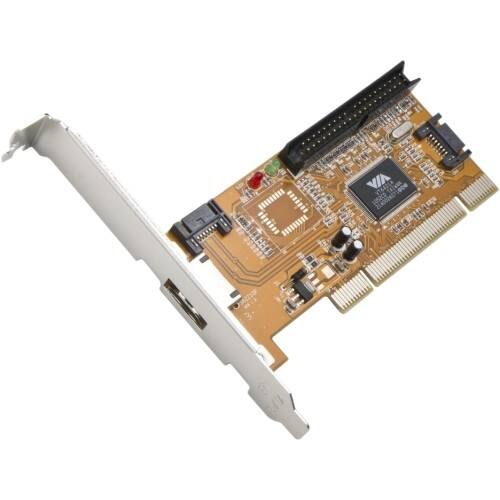 Front Standard. SYBA Multimedia - Combo IDE(1)/eSATA(1)/SATA(2) PCI Card, VIA6421.