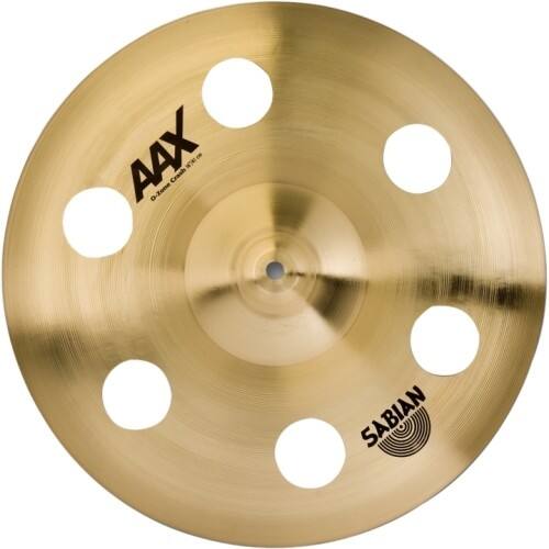 Front Standard. Sabian - 16" AAX O-Zone Crash.