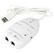 Front Standard. Agptek - Audio/USB Cable - White.