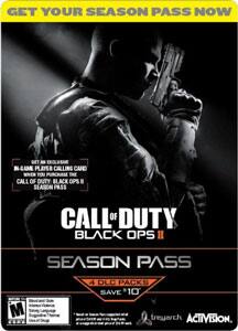 Best Buy Call Of Duty Black Ops Ii Season Pass Ps3 Digital