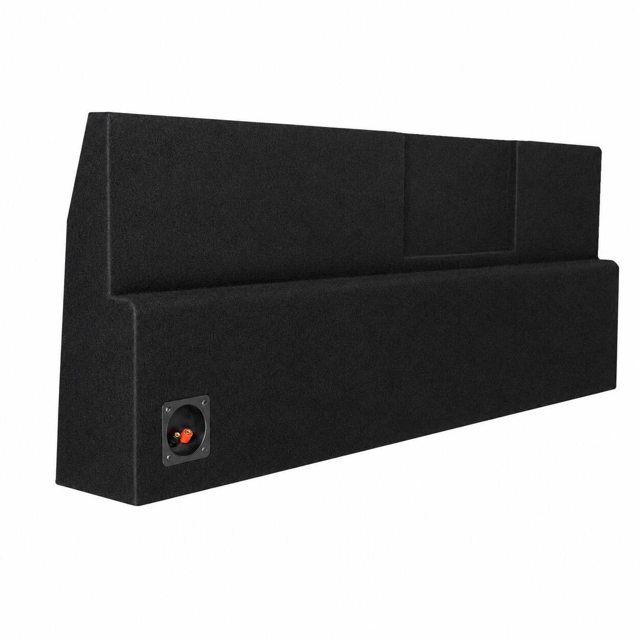 Alt View 5. SoundBox - SoundBox LCE-T009P/10F, Toyota Tacoma Double Cab Single Vented 10 Subwoofer Enclosure, 2005-2023.