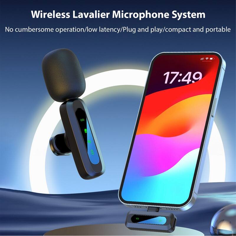Wireless Lavalier Microphone System  
No cumbersome operation/low latency/Plug and play/compact and portable  
17:49