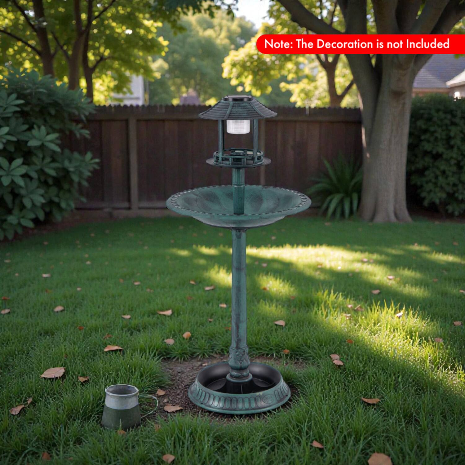 Note: The Decoration is not Included