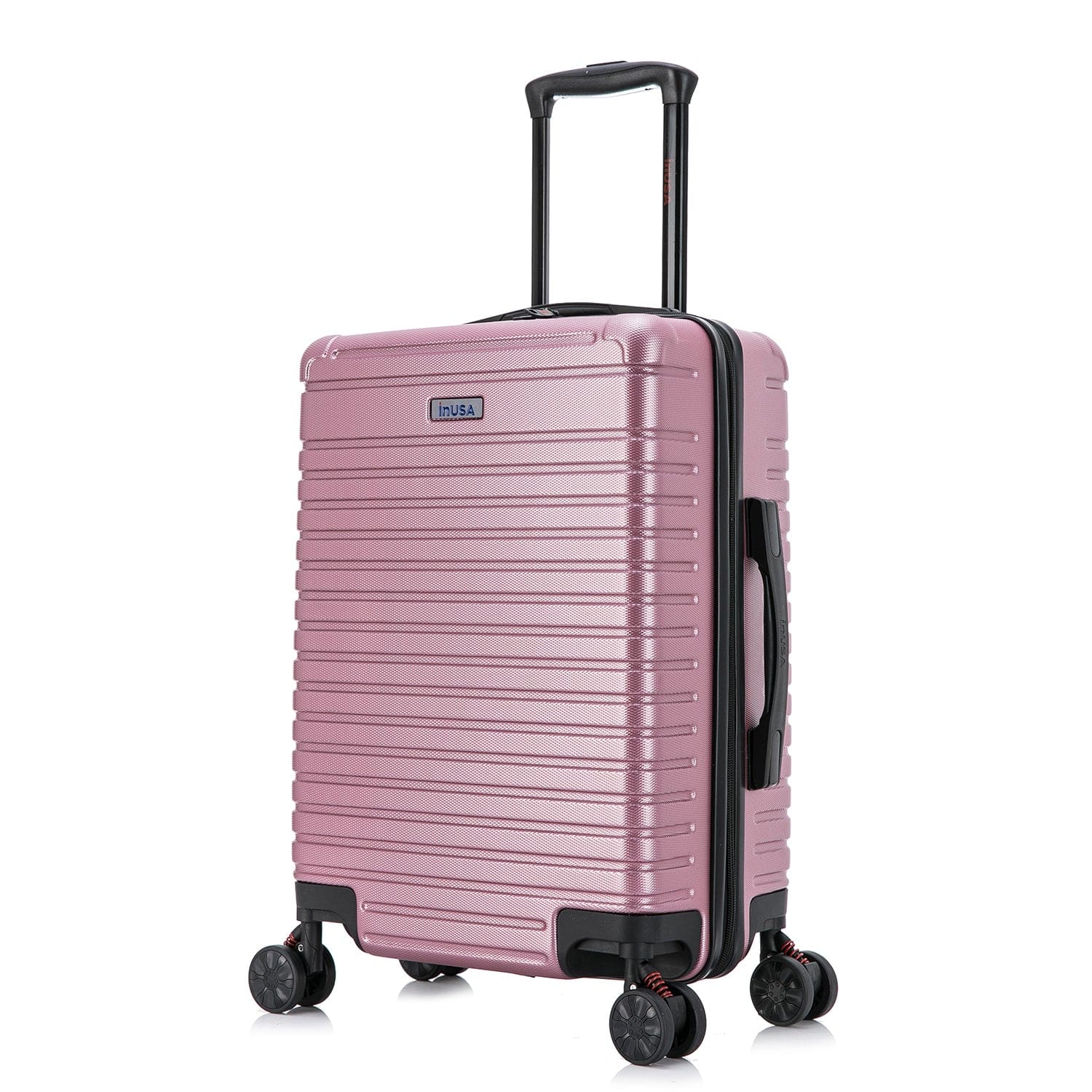InUSA - Deep lightweight hardside spinner luggage 20" carry-on - Rose Gold
