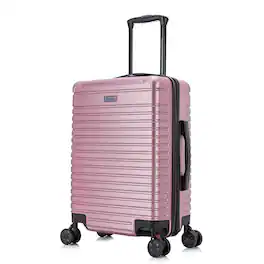 InUSA - Deep lightweight hardside spinner luggage 20" carry-on - Rose Gold