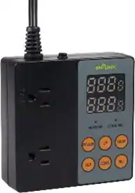 Sure, here is the corrected and grouped text:
**ENLUNK**
**888.8**
**888.8**
**HEATING**
**COOLING**
**ON**
**OFF**
**SET**
**MODE**
**FAN**
**SWING**
**TIMER**