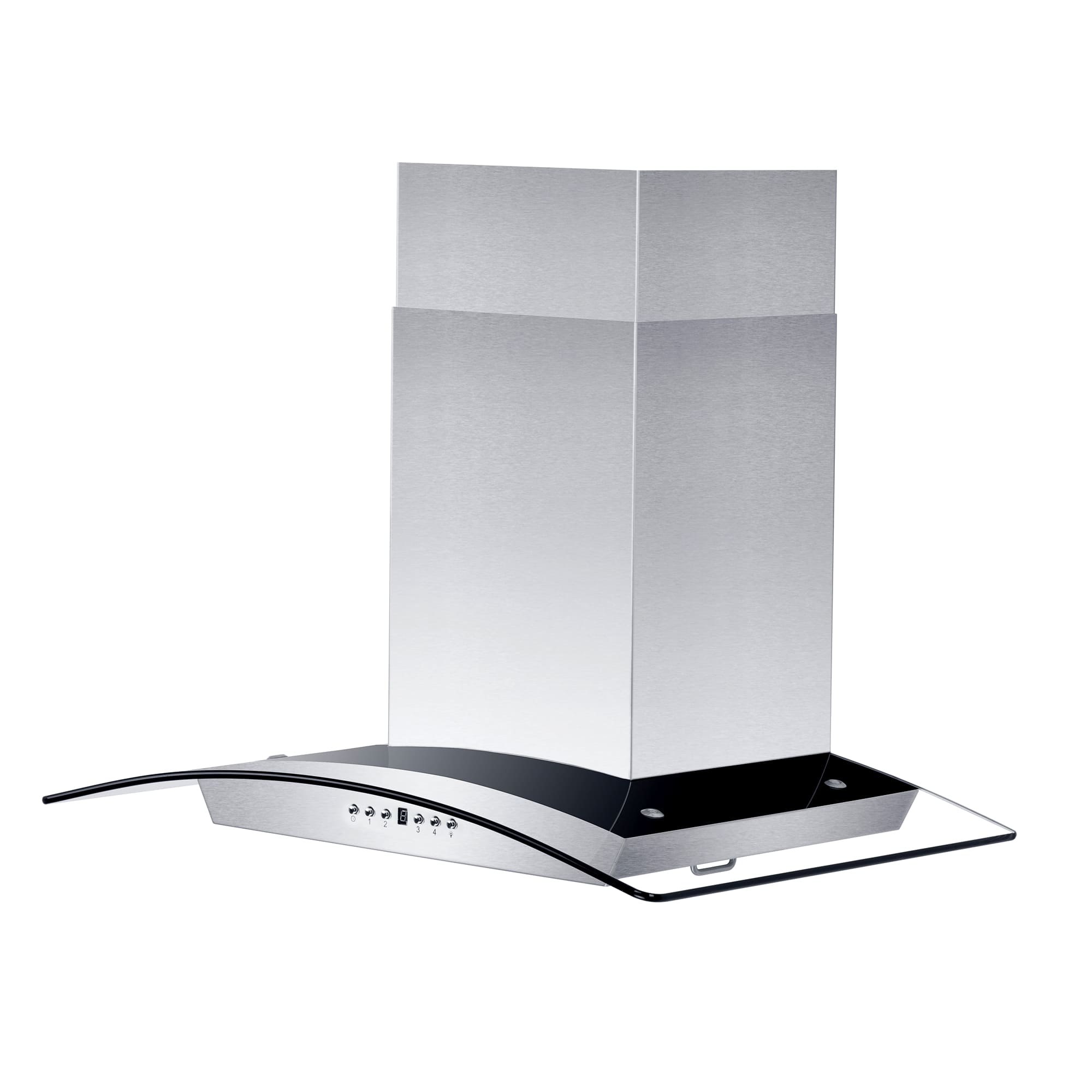Angle. ZLINE - 36" Externally Vented Range Hood - Stainless steel.