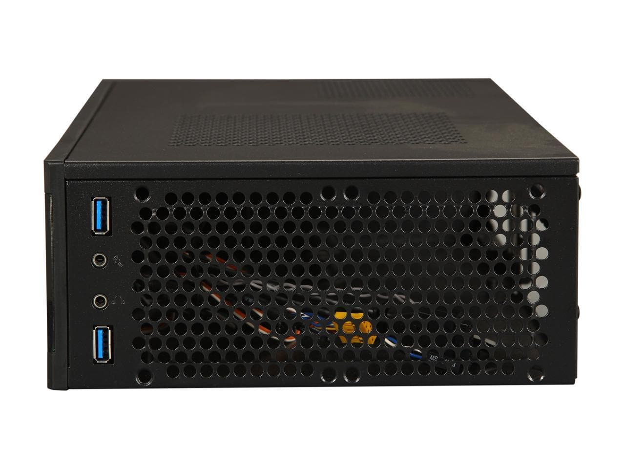 SilverStone Milo series ML05B Black Acrylic Front Panel, 0.8mm